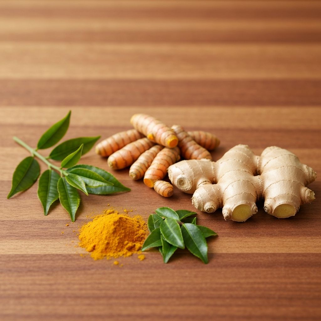 Fresh botanical herbs